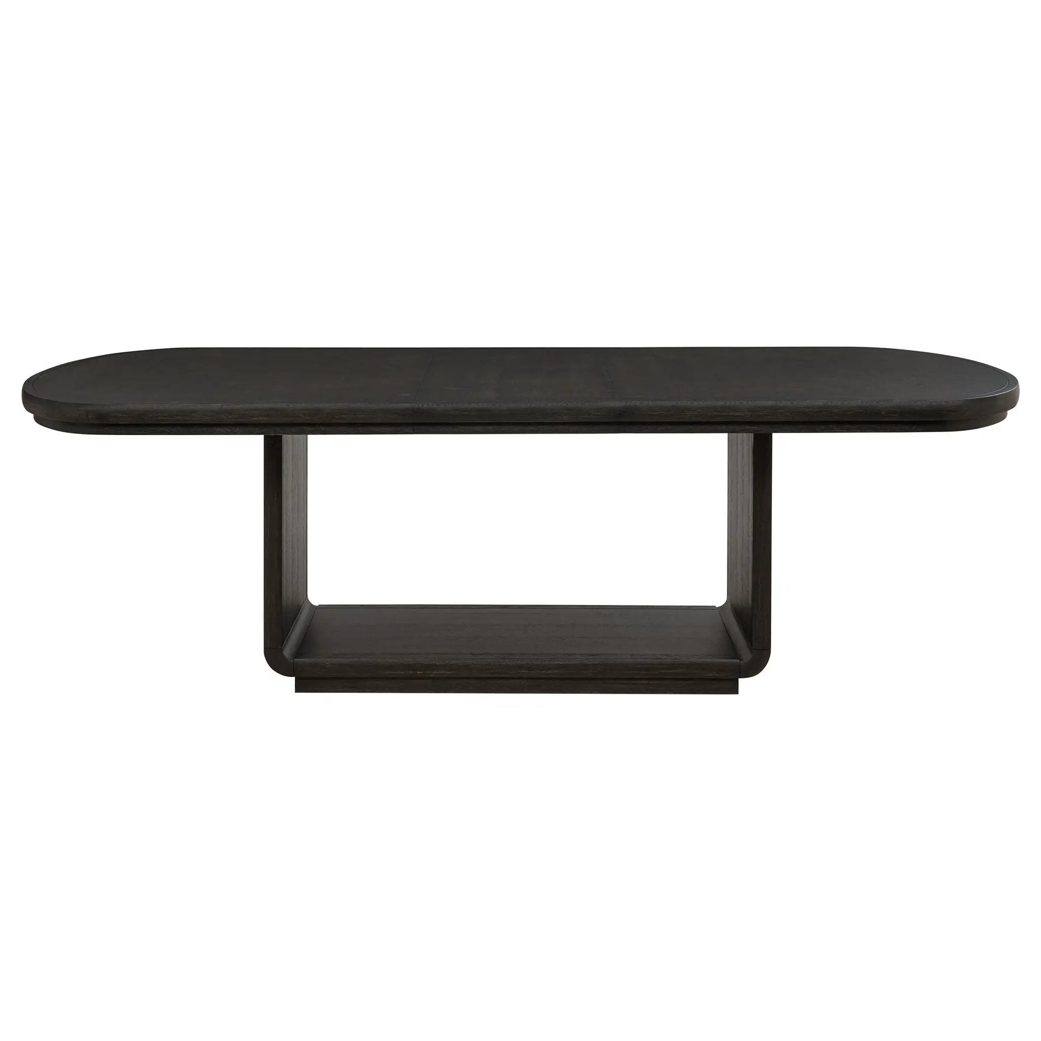 Leandro 78-inch Extension Dining Room Table Burnished Black by Unique Piece Furniture