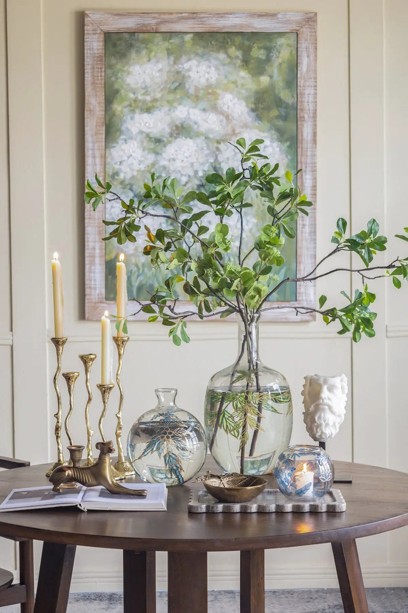 5-Light Cast Aluminum Taper Candle Holder by HouseOfZazla