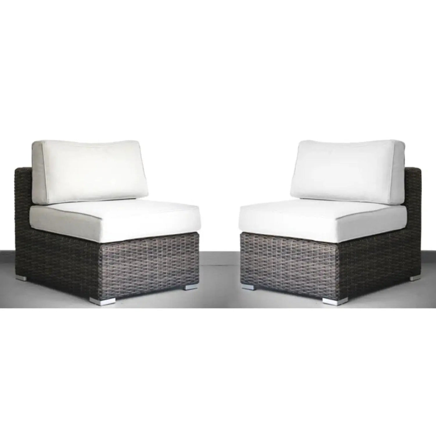 Minnesota - Armless Patio Chairs (Set of 2) by HouseOfZazla