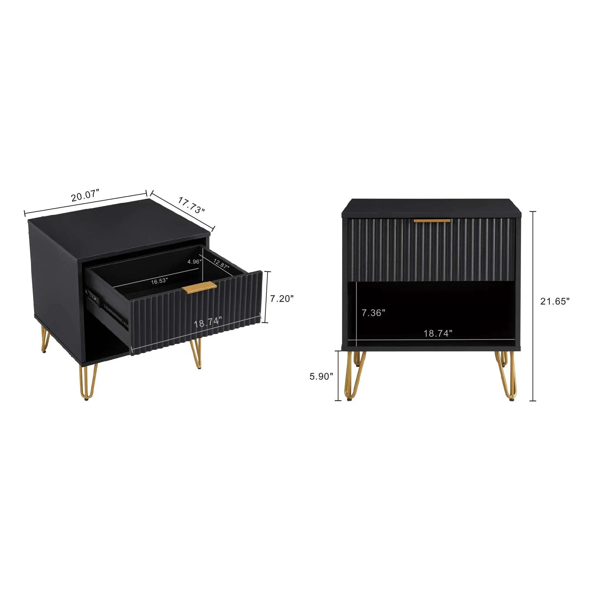 Dumbo - Modern Nightstand by HouseOfZazla