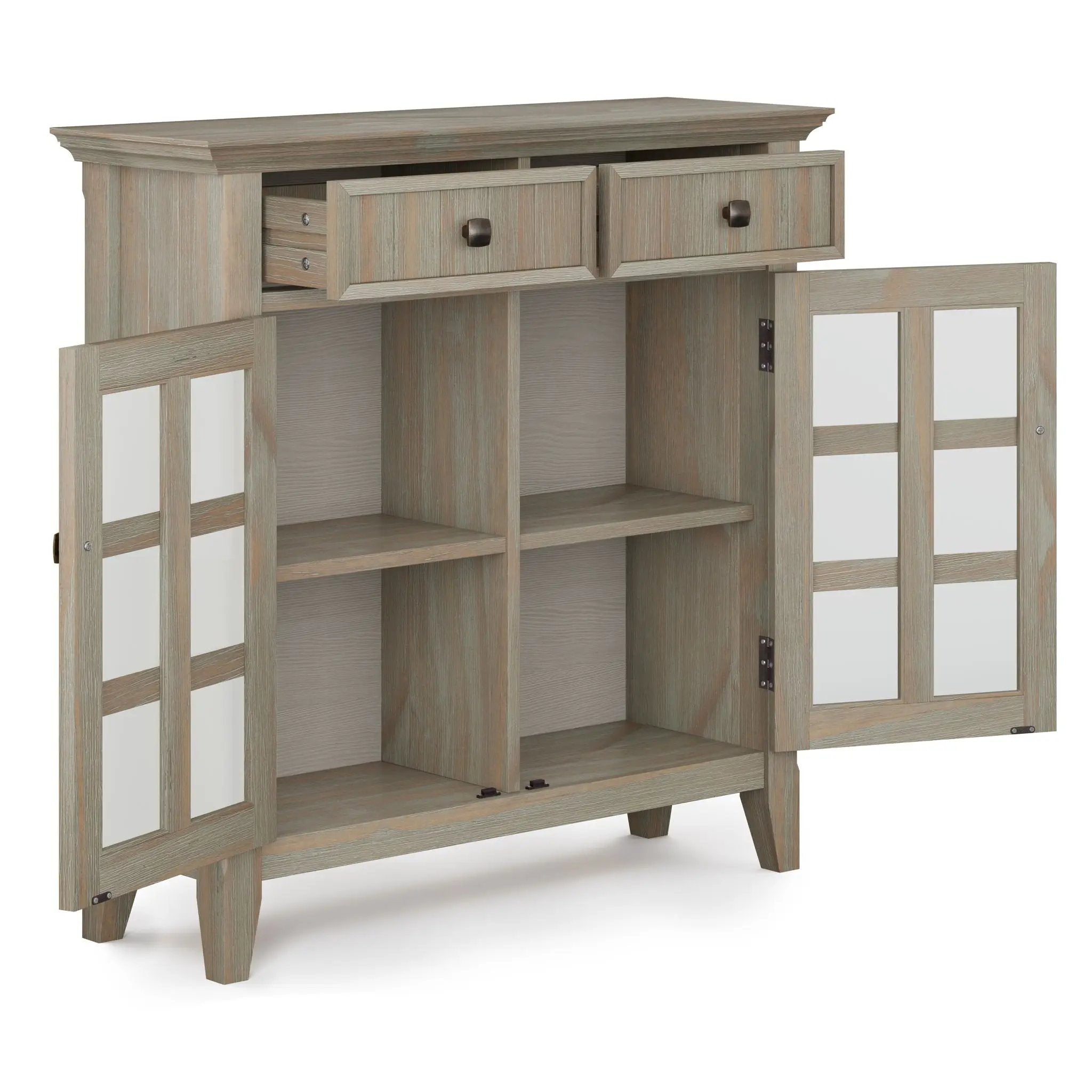 Acadian - Handcrafted Entryway Storage Cabinet by HouseOfZazla