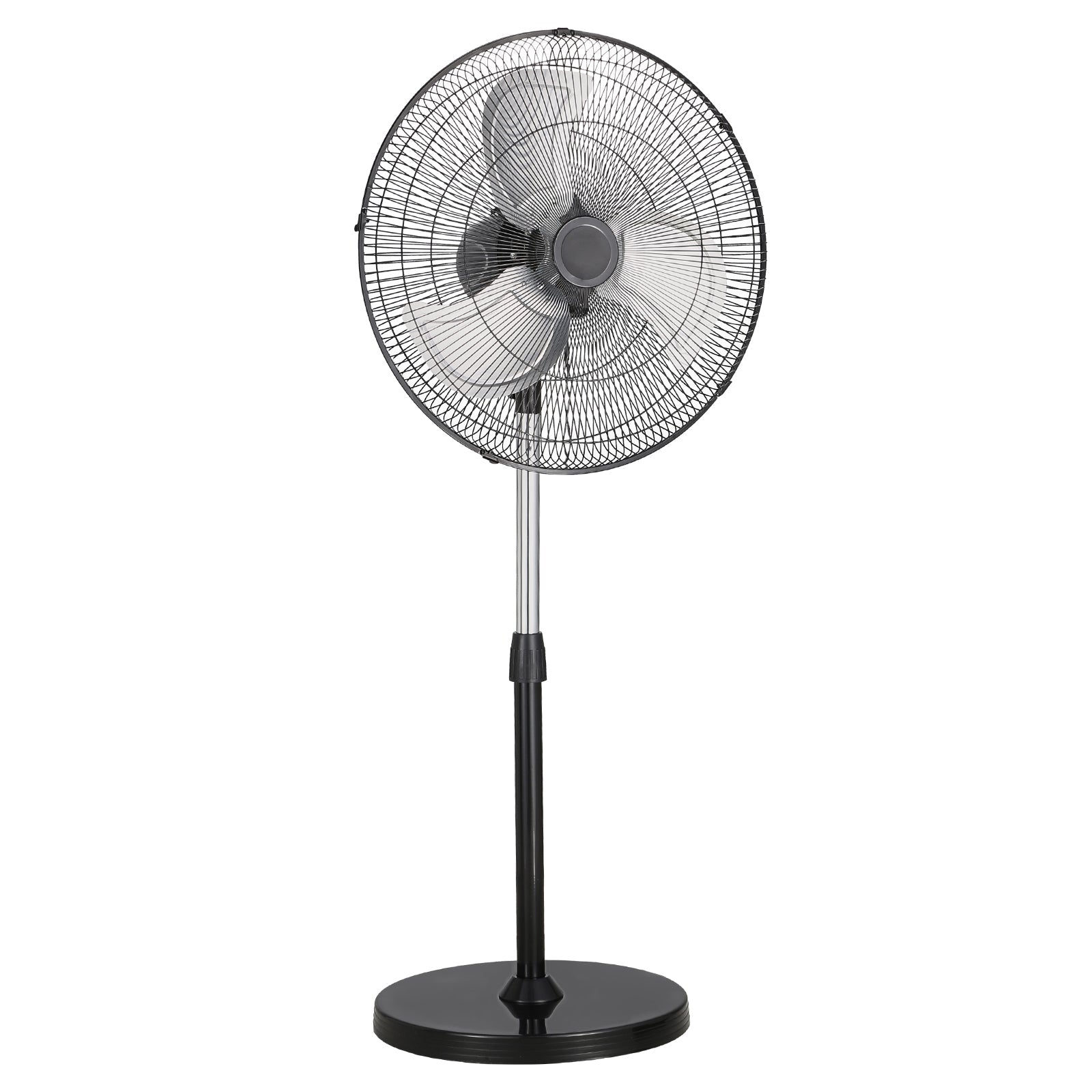 18" Industrial Pedestal Fan 3-Speed Oscillating Fan with Adjustable Height by HouseOfZazla