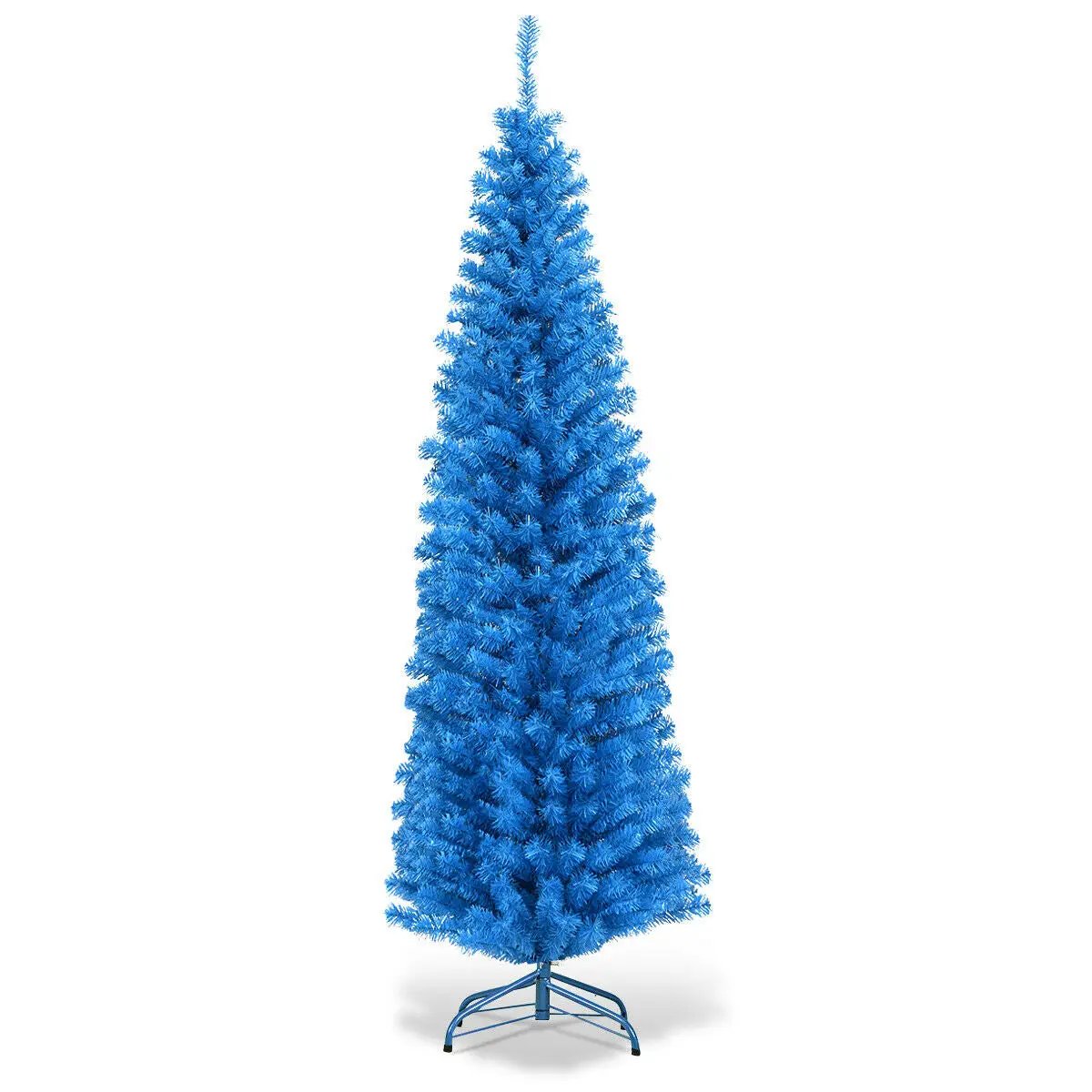 6 Feet Unlit Pencil Slim Tree Artificial Christmas Tree by DirectDeals
