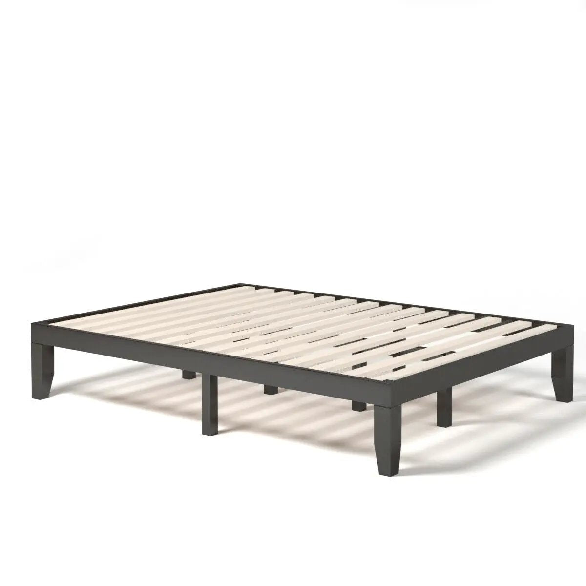 Queen Size 14 Inch Wooden Bed Mattress Frame by DirectDeals