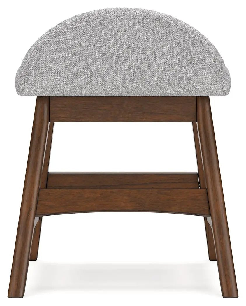 Lyncott - Home Office Desk Chair - Light Gray / Brown by Unique Piece Furniture