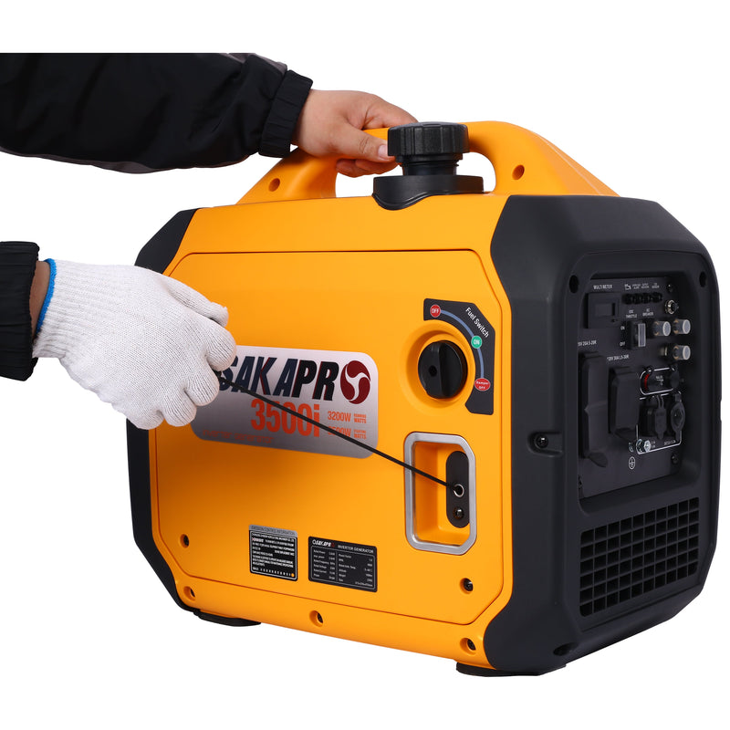 3500 Watt Portable Inverter Generator, photo 4 of 10