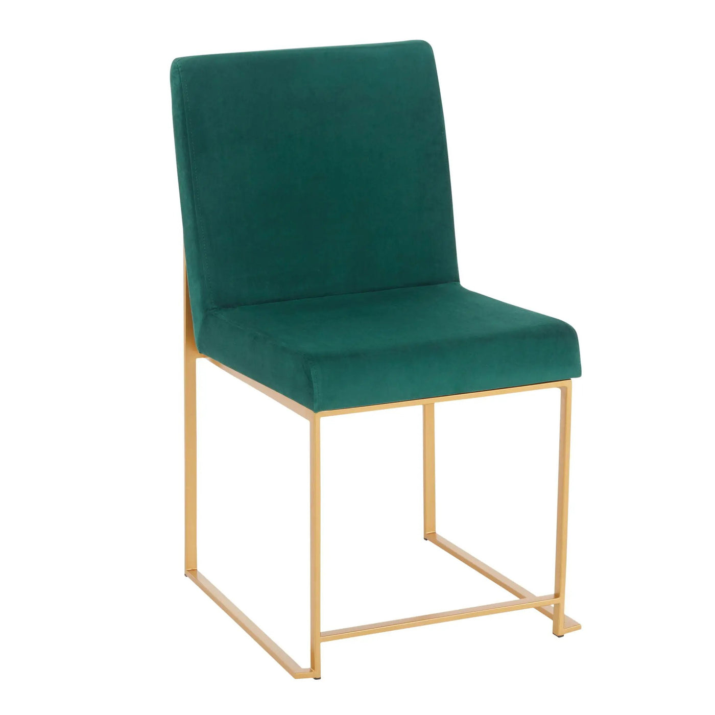 Fuji - Contemporary Stylish Frame, High Back Dining Chair (Set of 2) by HouseOfZazla