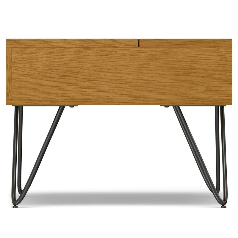 Hunter - Lift Top Coffee With Hidden Storage - Oak by HouseOfZazla