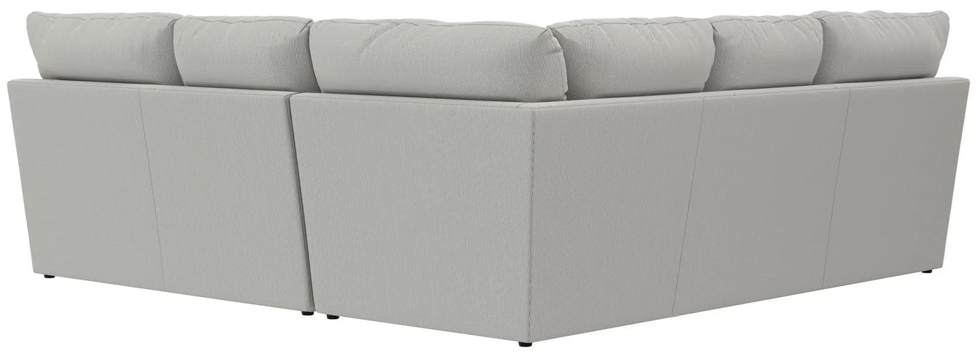 Stockbridge - Sectional With Comfort Coil Seating And 9 Accent Pillows Included by Unique Piece Furniture
