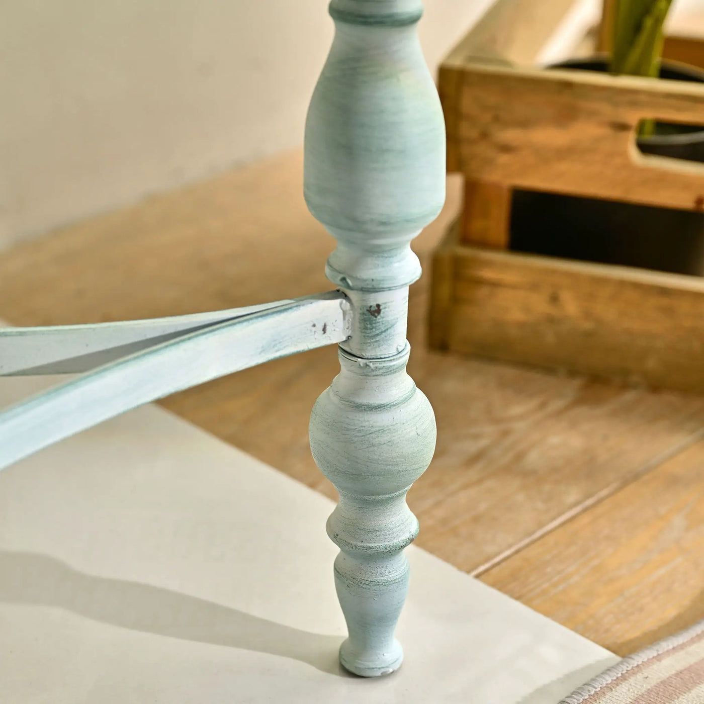 Round Top Carved Table For Living Room by HouseOfZazla