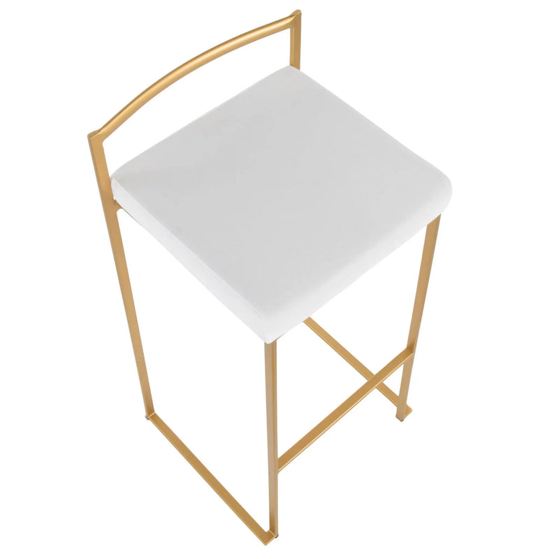 Fuji - Contemporary / Glam & Quality Construction Barstool by Unique Piece Furniture