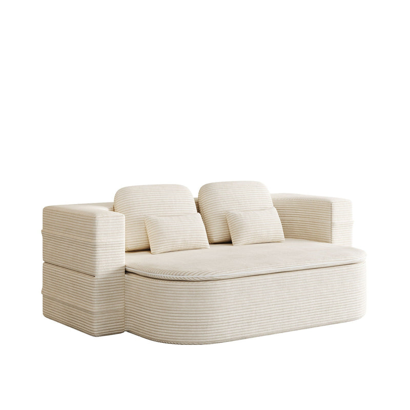 2 In 1 Foldable Sofa Bed With Multi Functional Blanket by HouseOfZazla