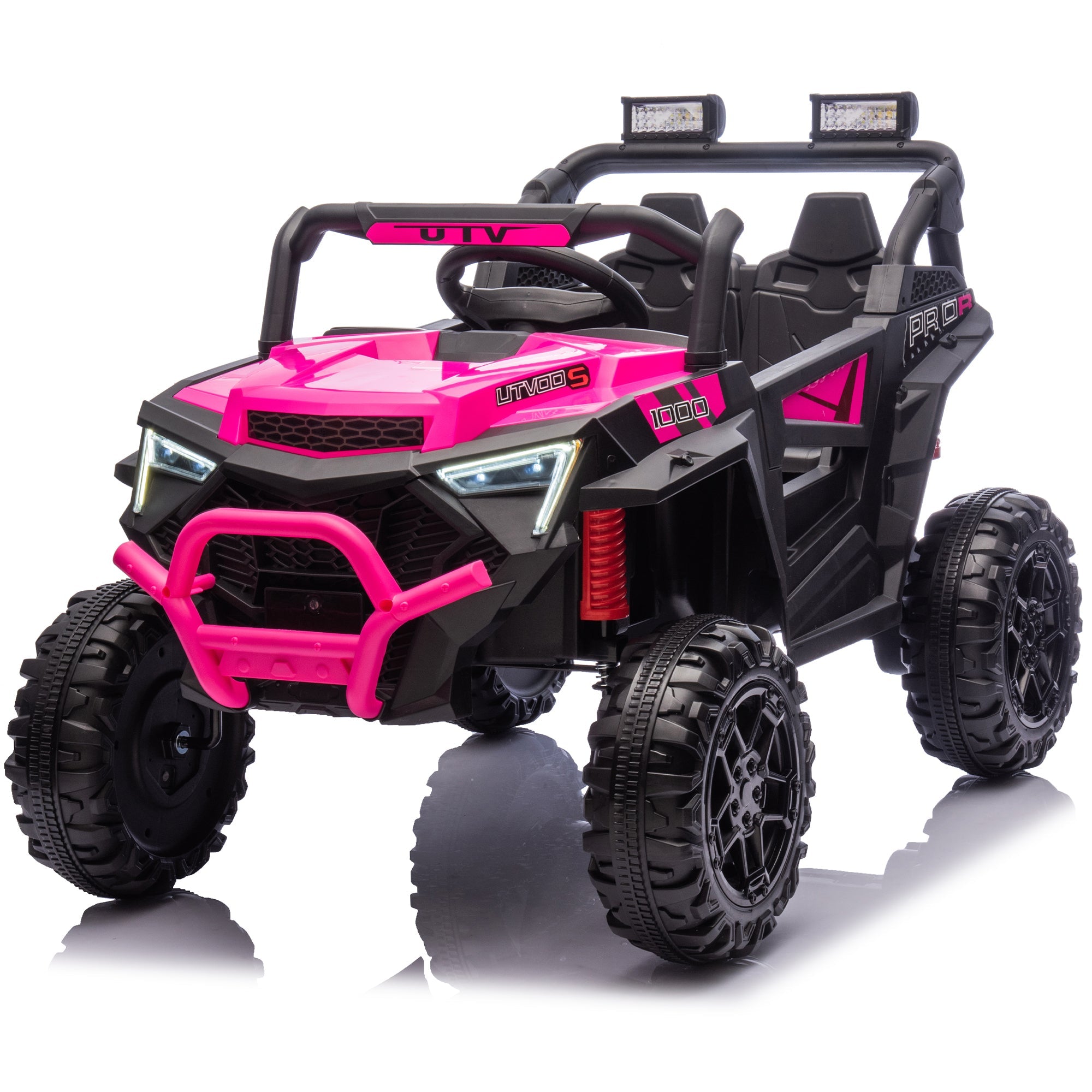 24V 400W Kids Ride On Electric UTV with Parents Remote Control by HouseOfZazla