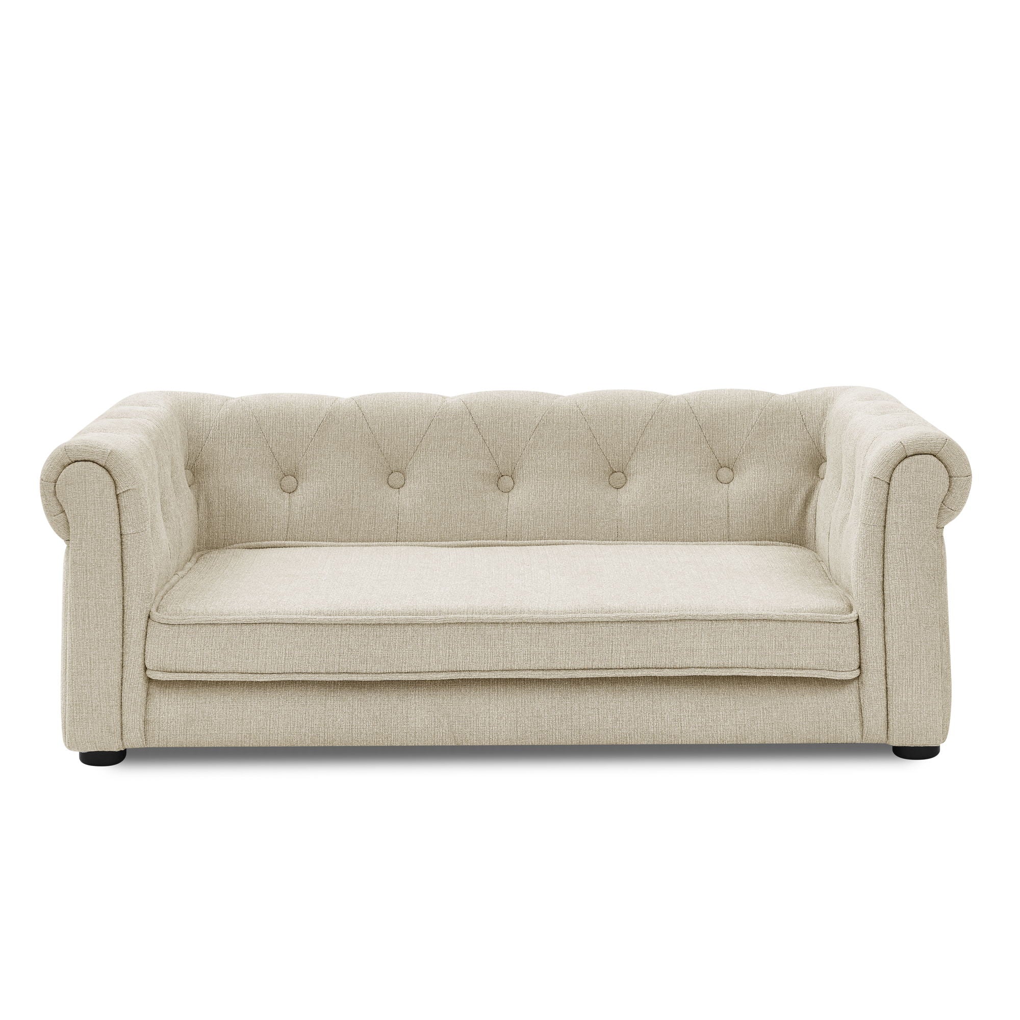 Modern Elegant Rectangle Pet Bed, Durable Elevated Dog Sofa by HouseOfZazla