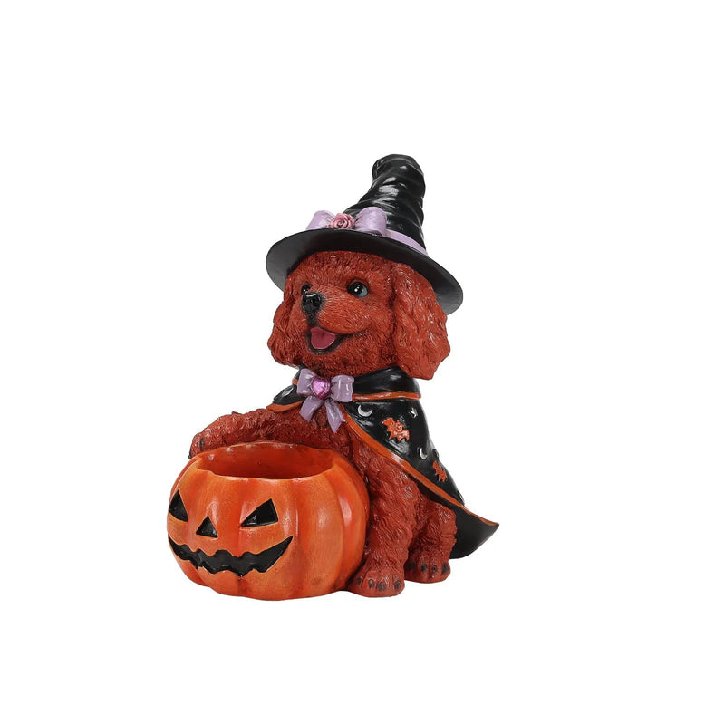 Halloween Puppy Figurine by HouseOfZazla