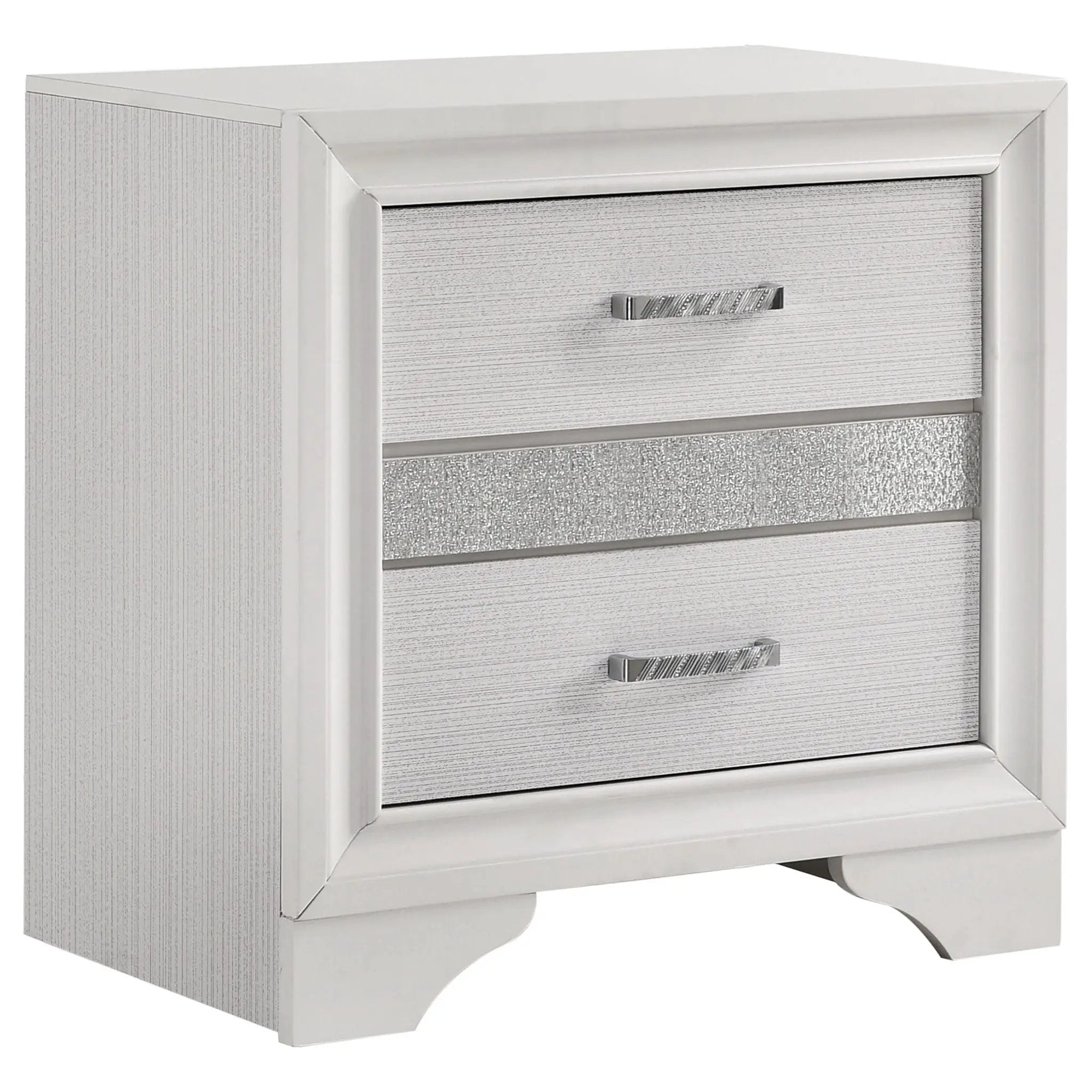 Miranda 4-piece Eastern King Bedroom Set White by Unique Piece Furniture