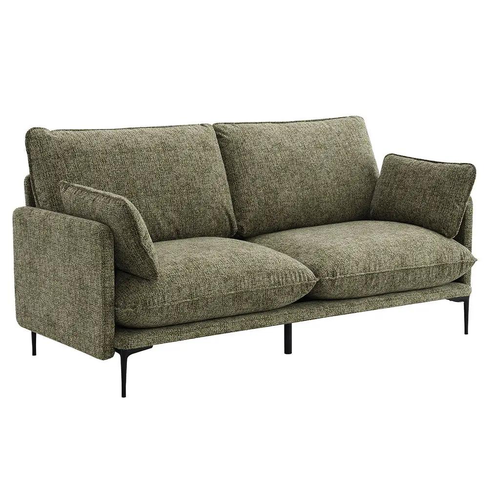 Dalton - Sofa With 2 Pillows - Green by Unique Piece Furniture