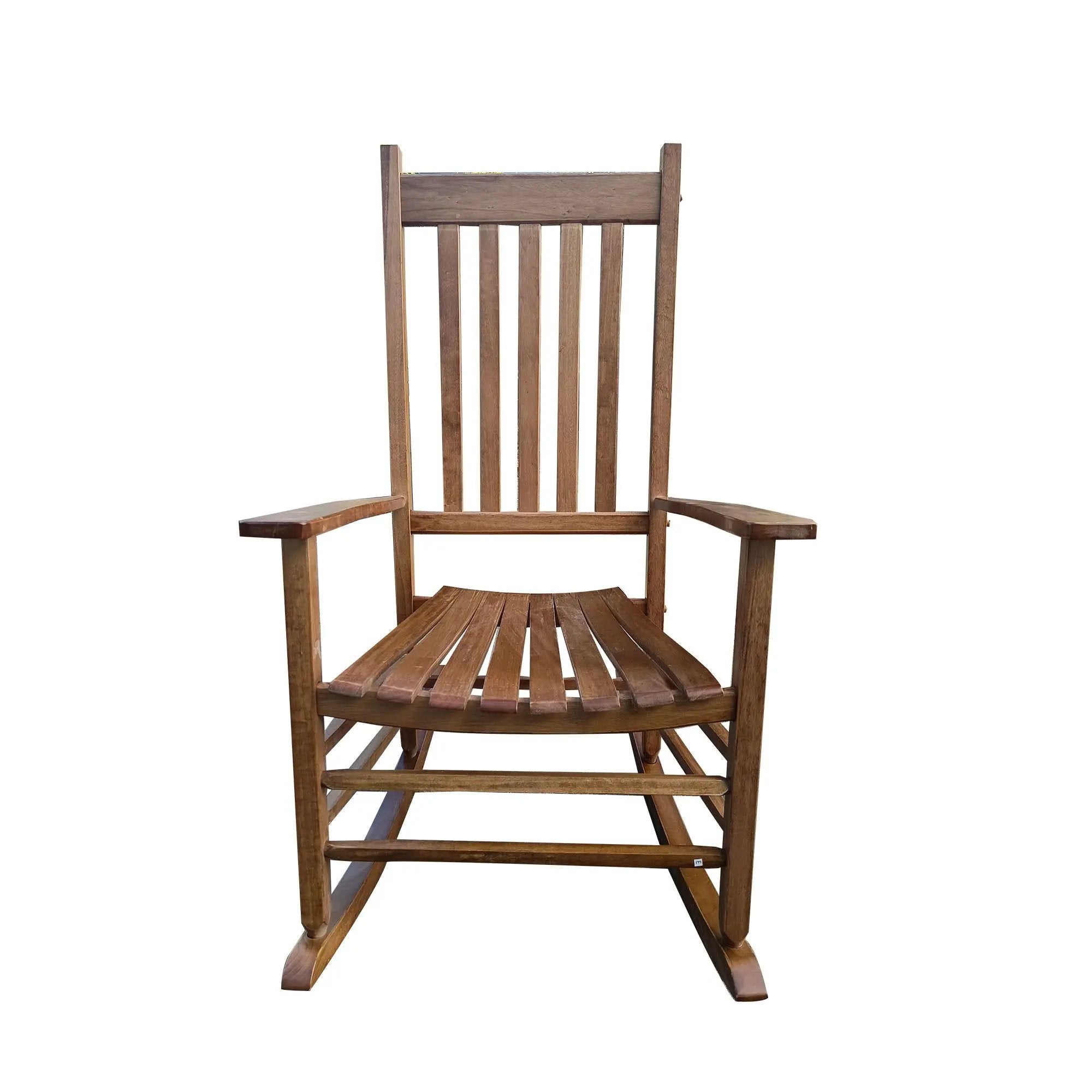 Balcony Porch Adult Rocking Chair - Wood by HouseOfZazla