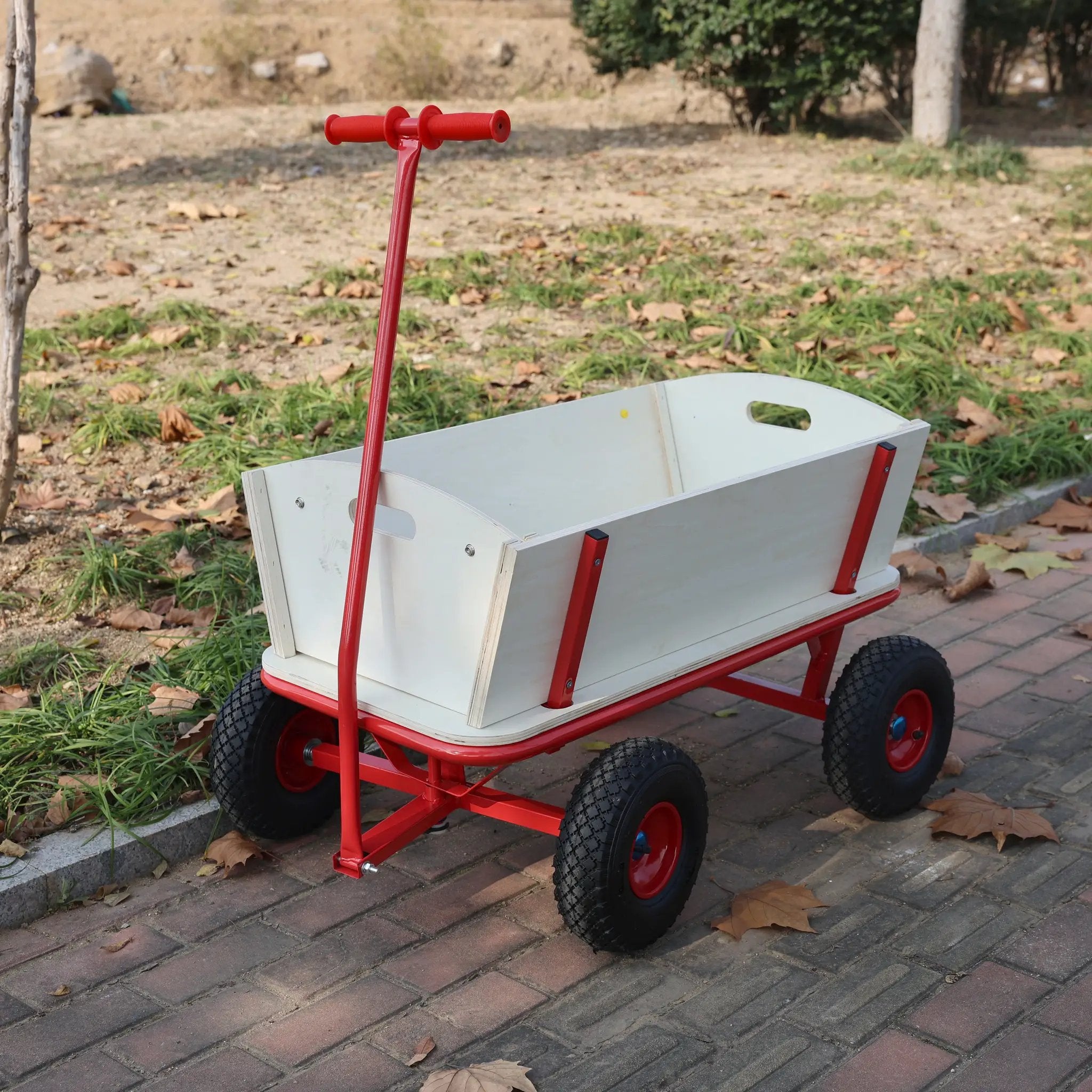 Wooden Carriage Outdoor Stroller by HouseOfZazla