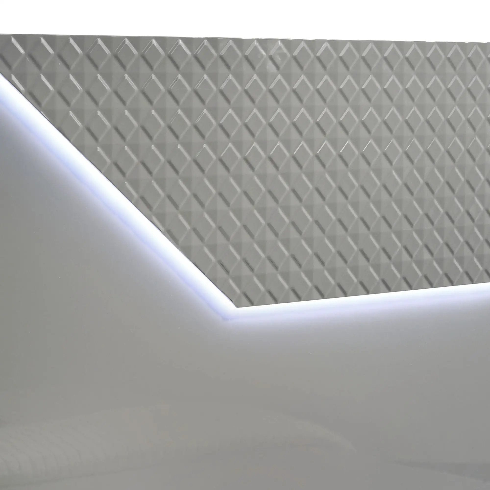 Pierce - Panel Bed LED Headboard by HouseOfZazla