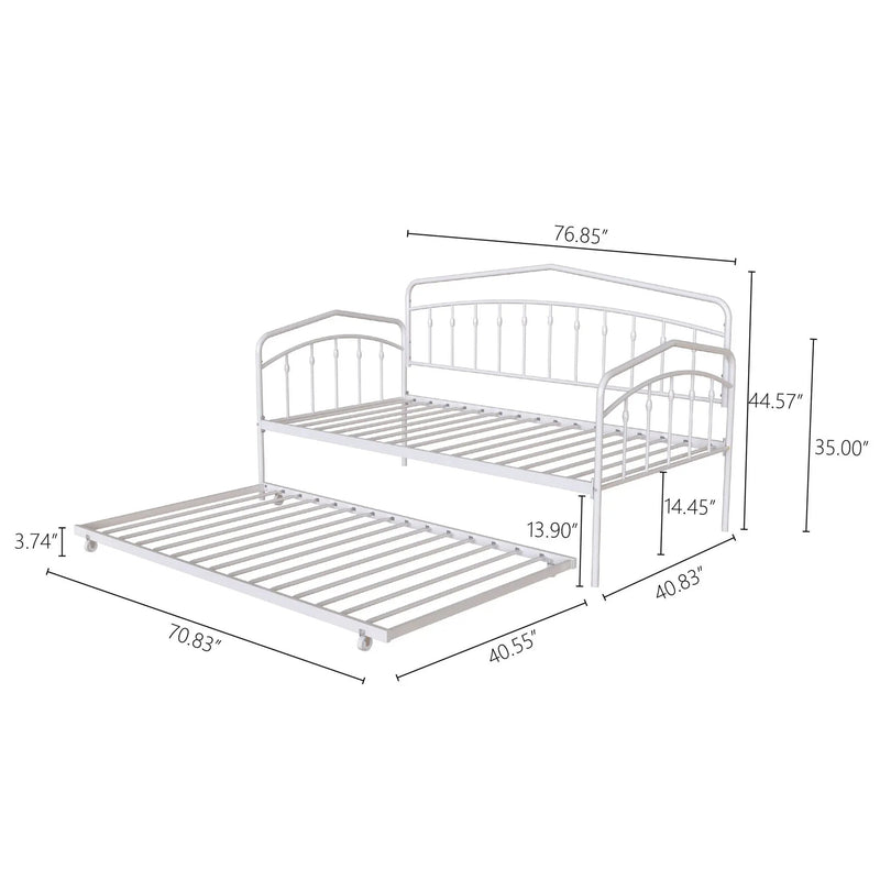 Fox - Daybed With Twin Trundle by HouseOfZazla