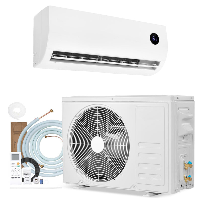 Mini Split Air Conditioner, 9000 BTU 115V Fast Cooling & Heating by HouseOfZazla