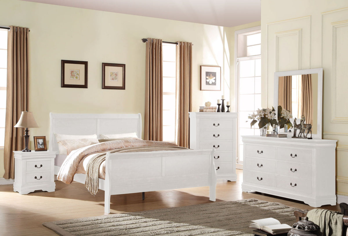 Louis Philippe - Sleigh Style Bed, photo 35 of 38