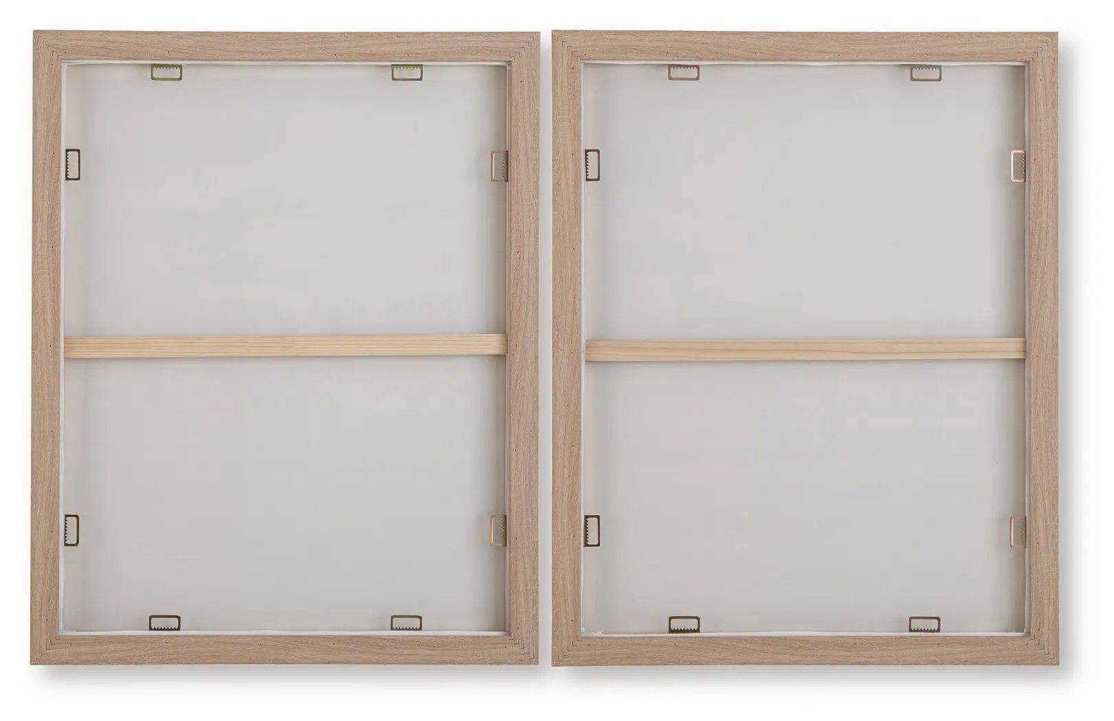 Waldett - Wall Art Set (Set of 2) - Beige / White by Unique Piece Furniture