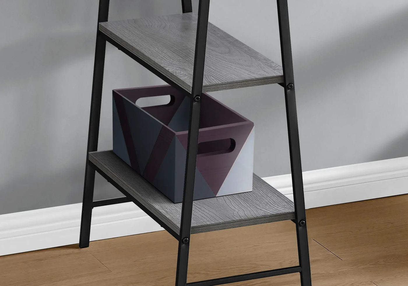 Computer Desk For Home Office, Storage Shelves, Industrial Design by HouseOfZazla