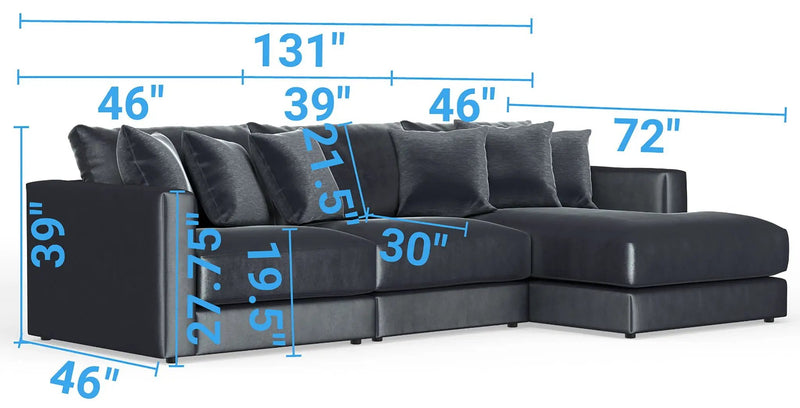 Remington - Modular Sofa by Unique Piece Furniture