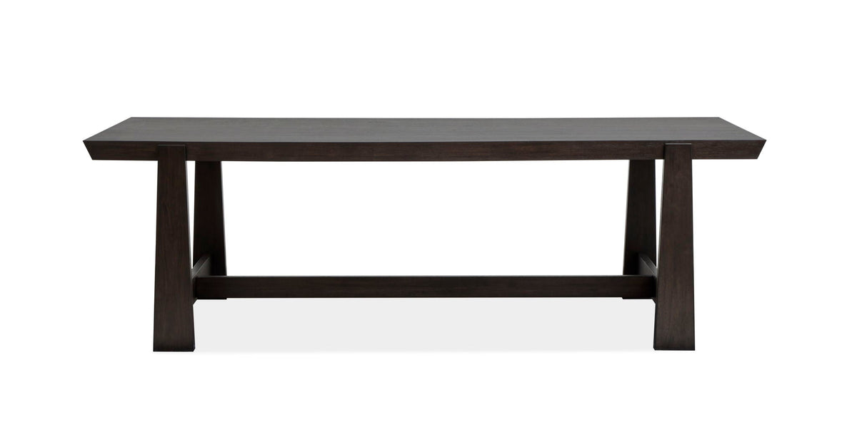 Tauren - Trestle Dining Table - Coffee Bean, photo 5 of 7