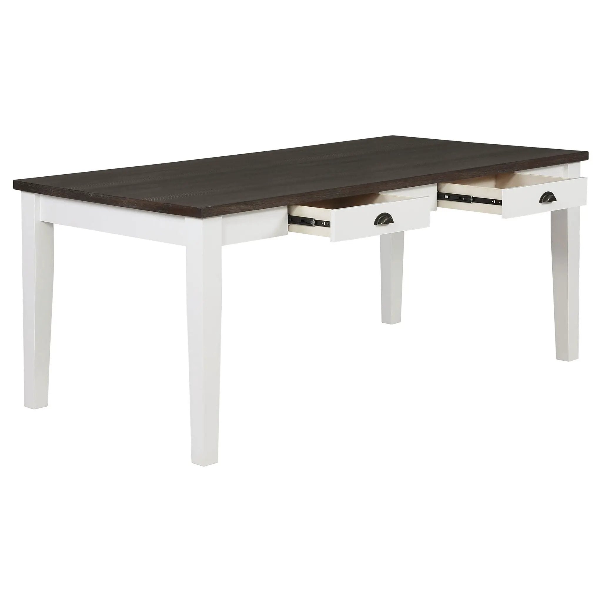 Preston - 2 Drawer Table - Antique White by HouseOfZazla