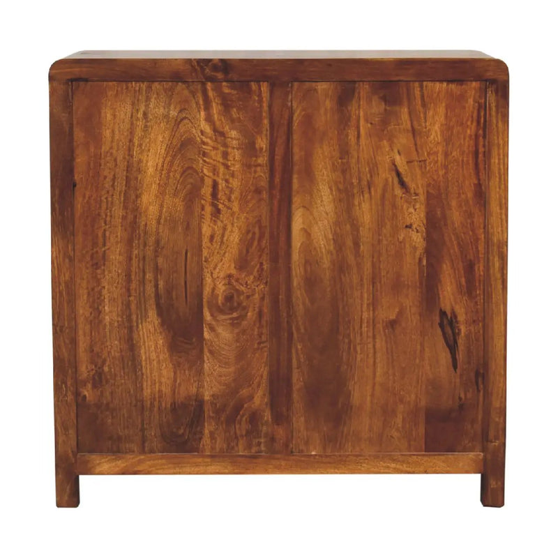 Solid Wood Aspen Cabinet, 2 Shelves, 4-Drawers by HouseOfZazla