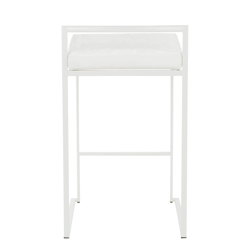 Fuji - Simple Elegance, Contemporary Stackable Counter Stool by Unique Piece Furniture