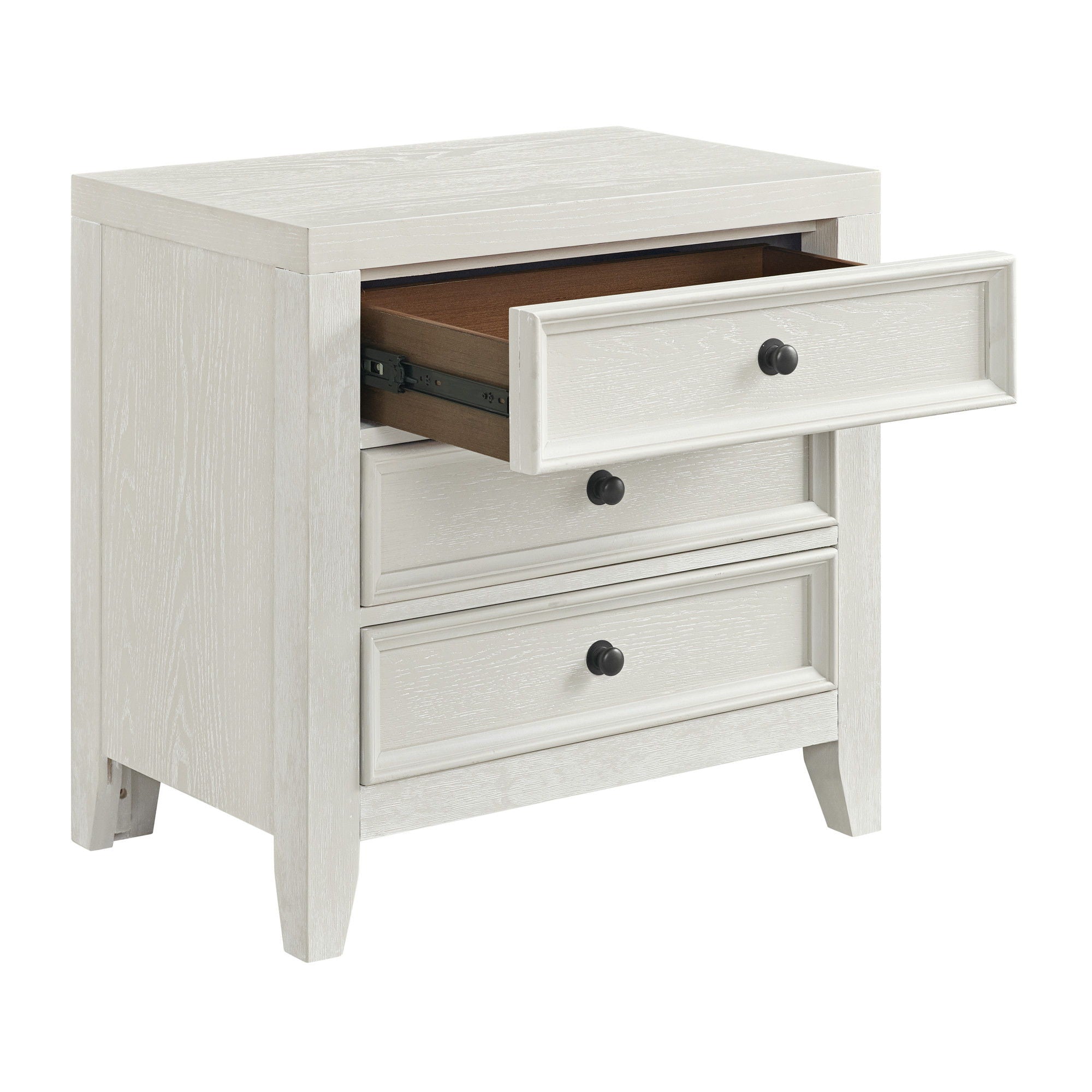 3 Drawer Nightstand With USB Charging Port by HouseOfZazla