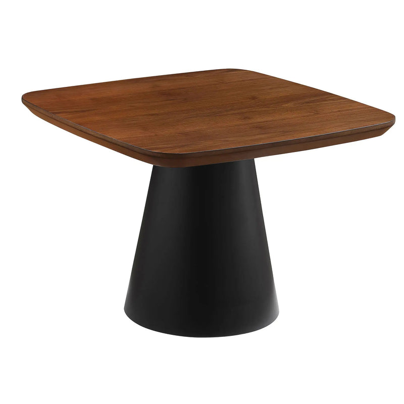 Eason 2-piece Coffee Table Set Walnut and Black by Unique Piece Furniture