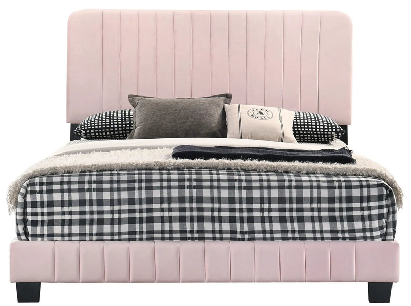 Channel Tufted Bed by Unique Piece Furniture