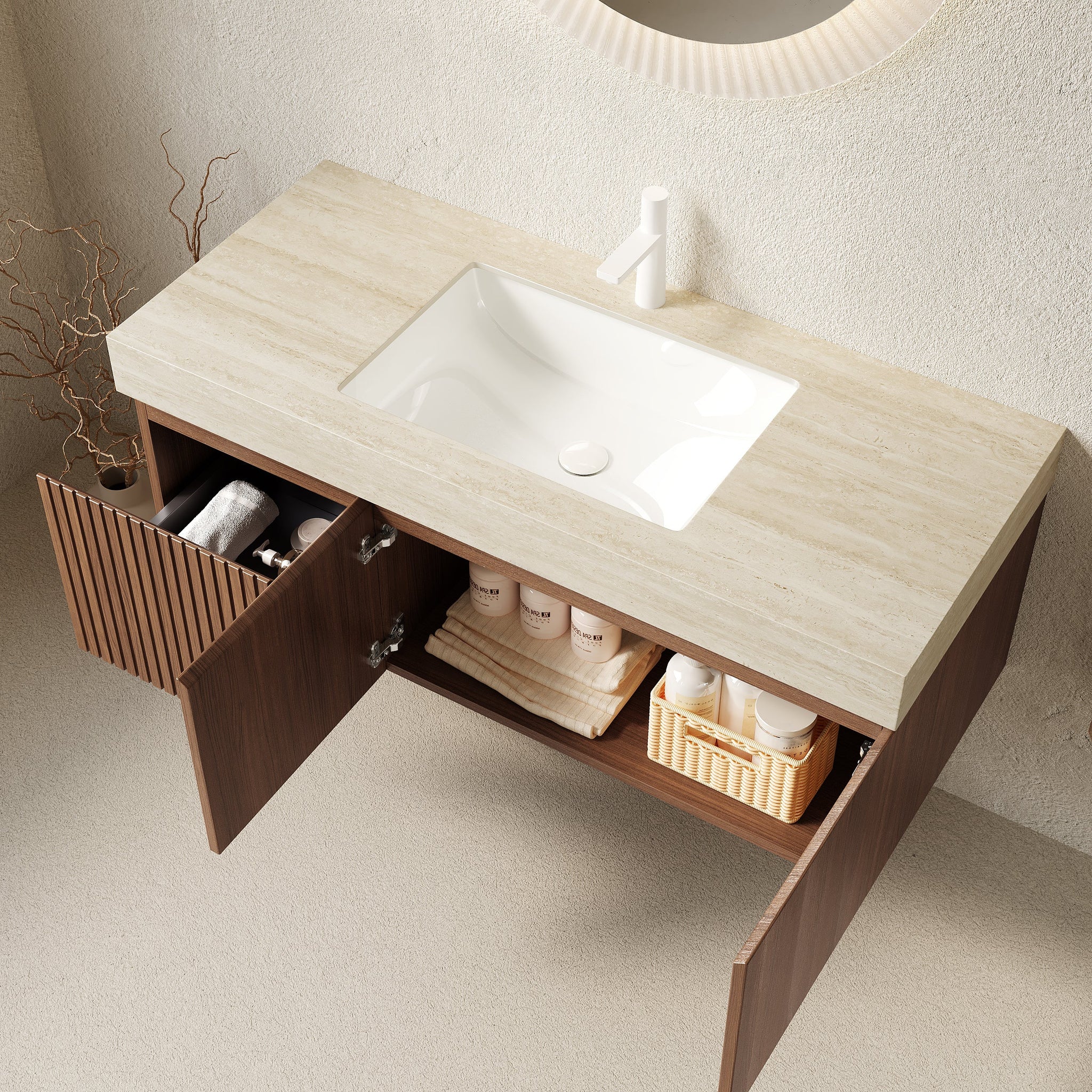 MURI 48" Bathroom Vanity & Sink by HouseOfZazla
