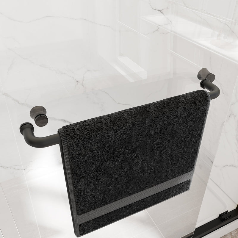 55"-60" W x 72" H Matte Shower Door by HouseOfZazla