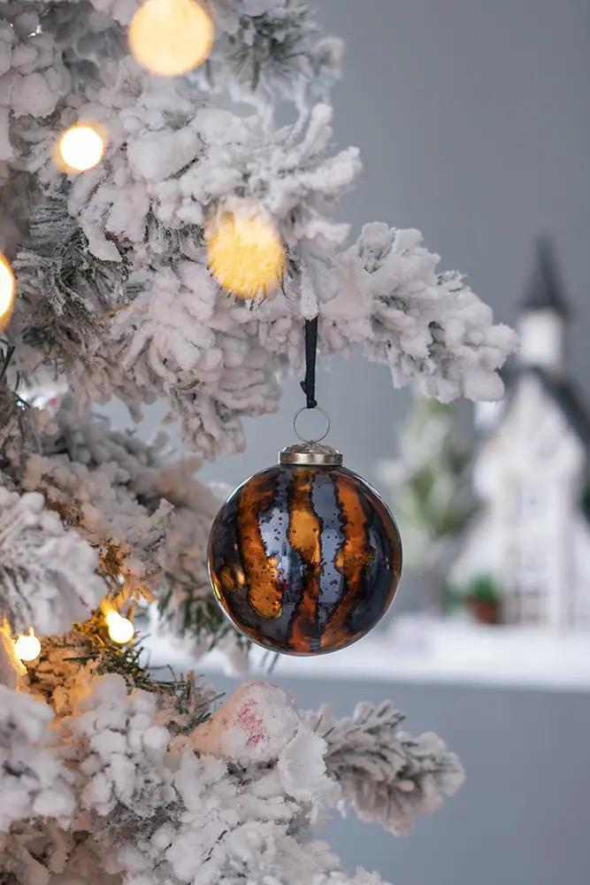 Christmas Ball Ornaments, Decorative Hanging Ball Christmas Tree Ornaments, For Holiday Party Decorations (Set of 6) by Unique Piece Furniture