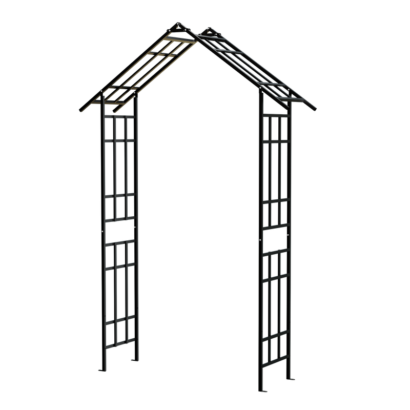 Metal Garden Arch with Adjustable Width by HouseOfZazla