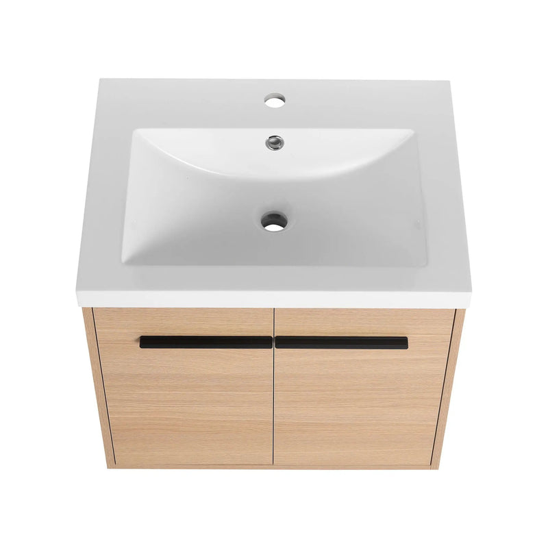Bathroom Vanity Set With Resin Countertop Sink, 2 Doors by HouseOfZazla