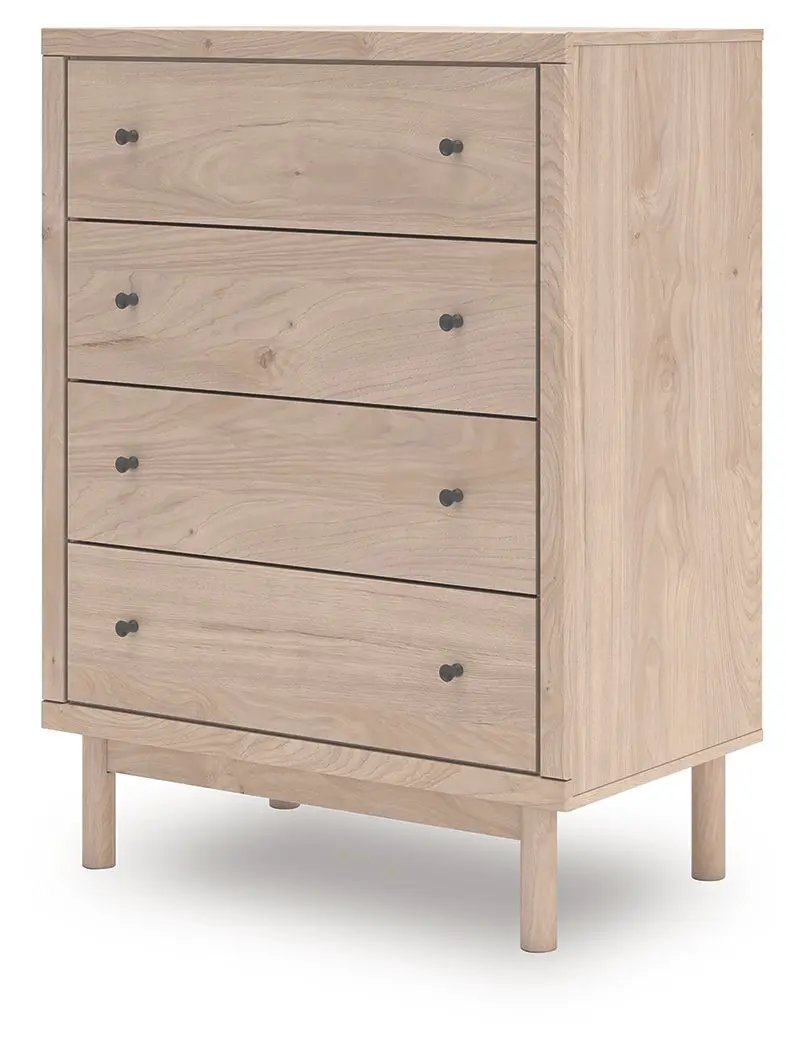 Arloster - Four Drawer Chest - Tan by Unique Piece Furniture
