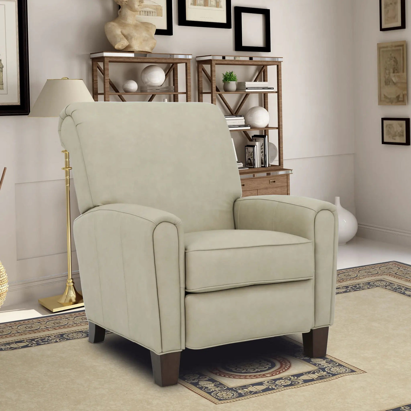 Harrington - Recliner Push Thru The Arm by Unique Piece Furniture