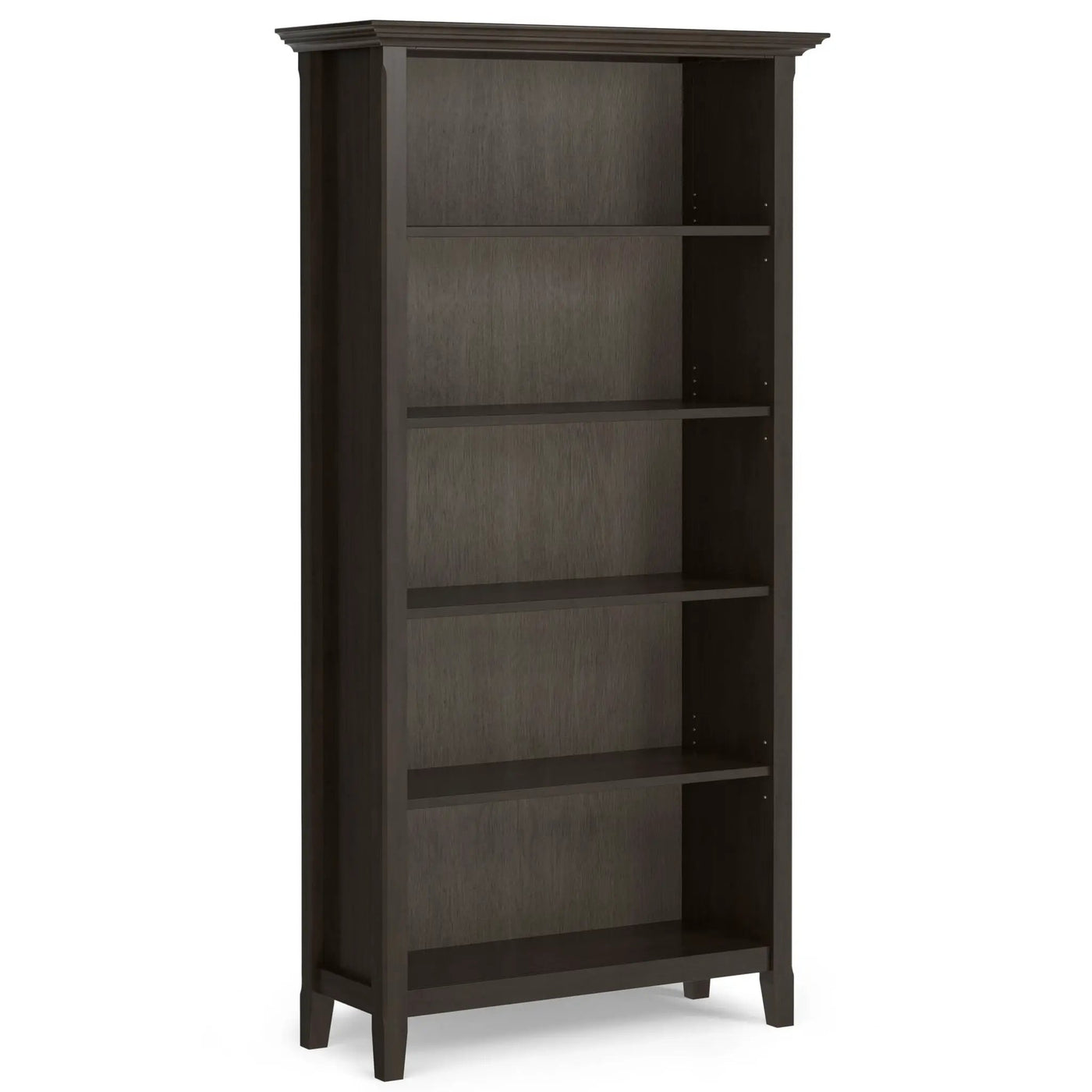 Amherst - 5 Shelf Bookcase, Handcrafted by HouseOfZazla