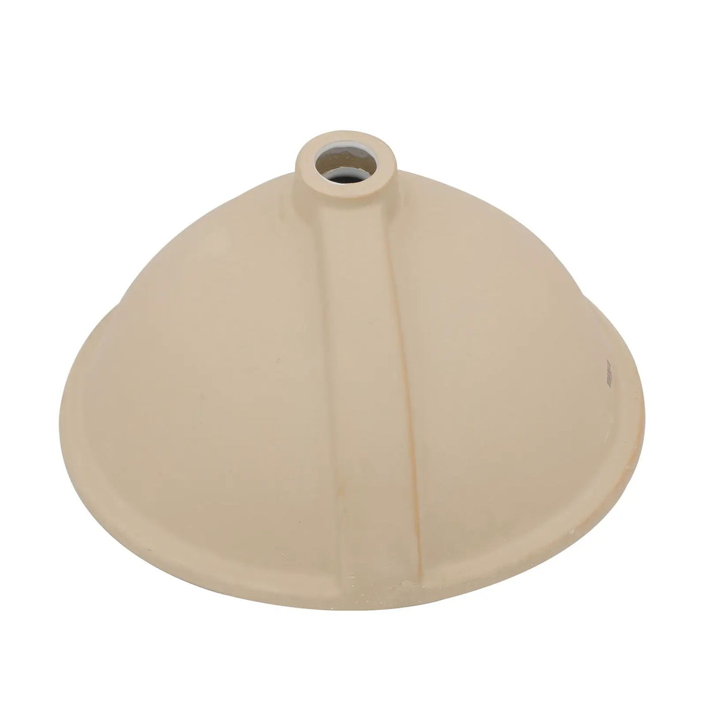 Elegant Ceramic Oval Undermount Bathroom Sink With Overflow by HouseOfZazla
