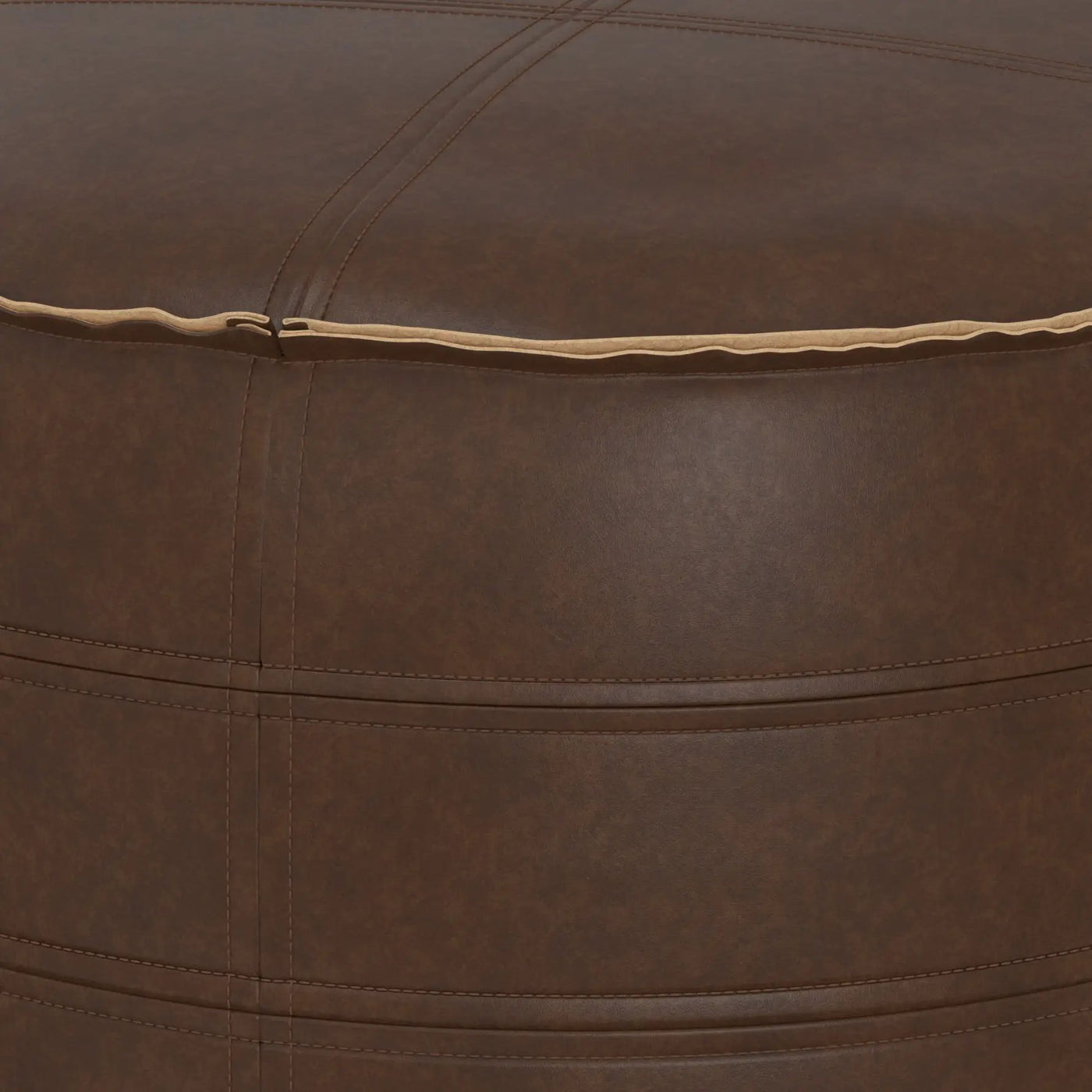 Brody - Round Pouf by HouseOfZazla