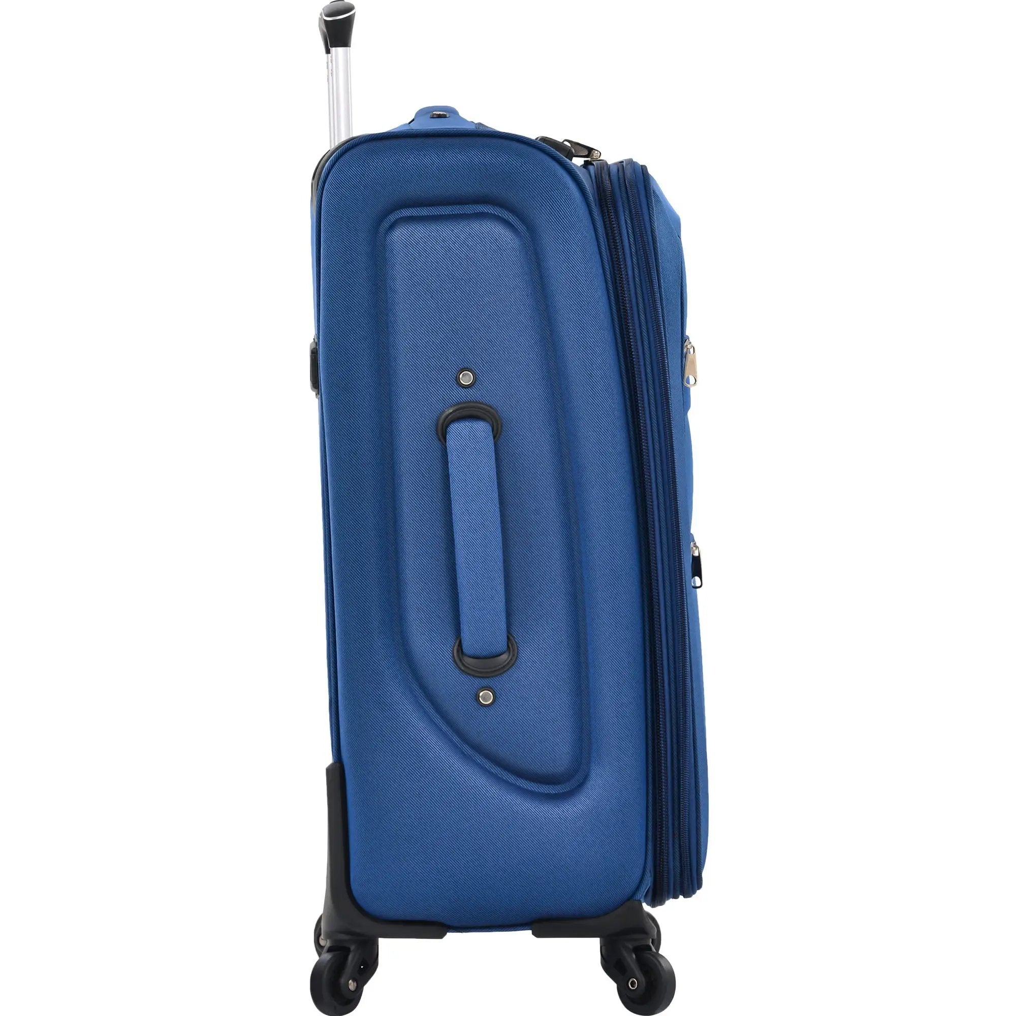 Softside Luggage Expandable 3 Piece Set Suitcase Upright Spinner Softshell Lightweight Luggage Travel Set by HouseOfZazla