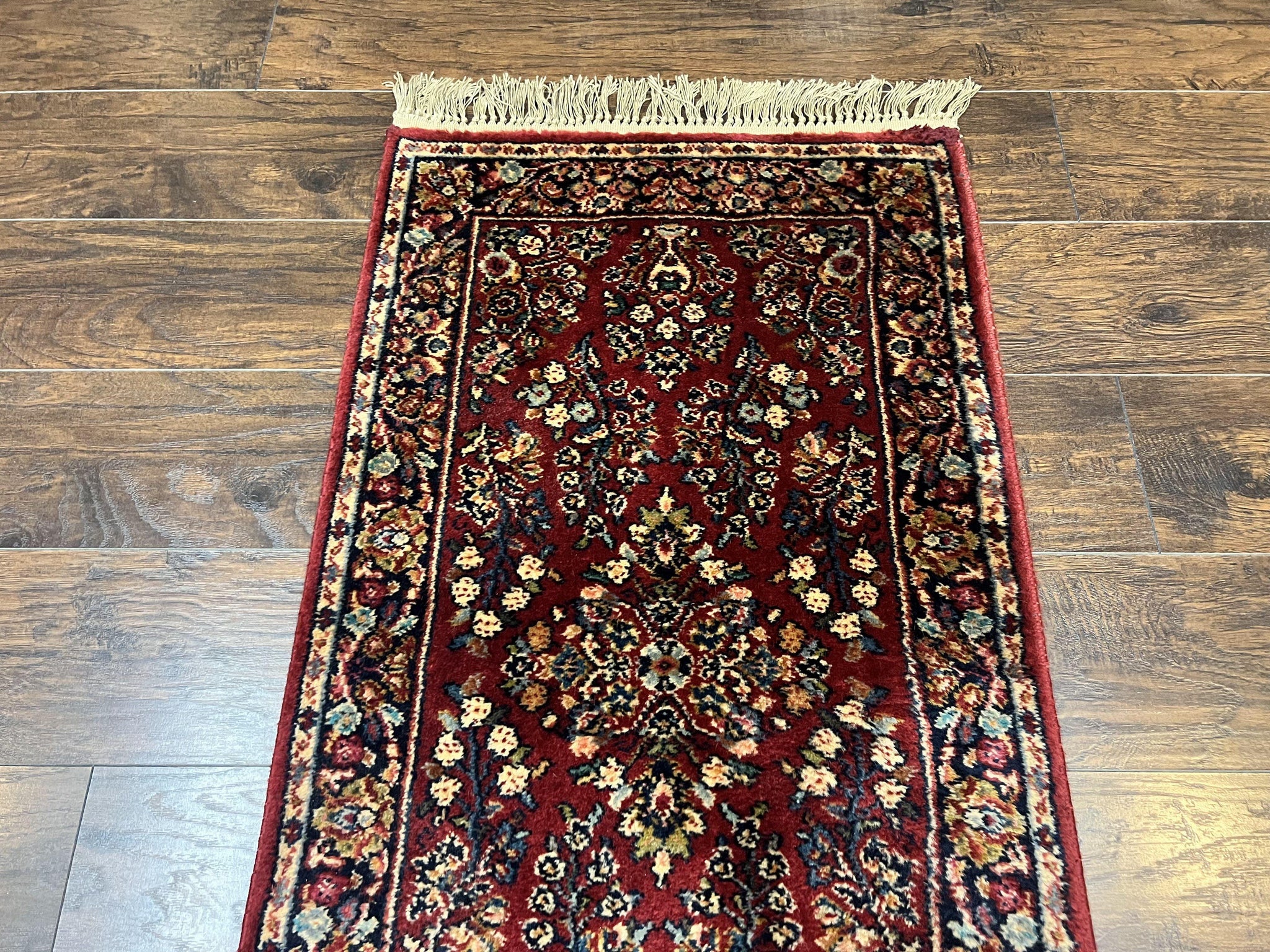 Antique Karastan Runner Rug 2x12, Karastan Sarouk #785, Original Collection, 700 Series, 2 x 12 Runner for Hallway, Wool Karastan Rug, Rare by Jewel Rugs