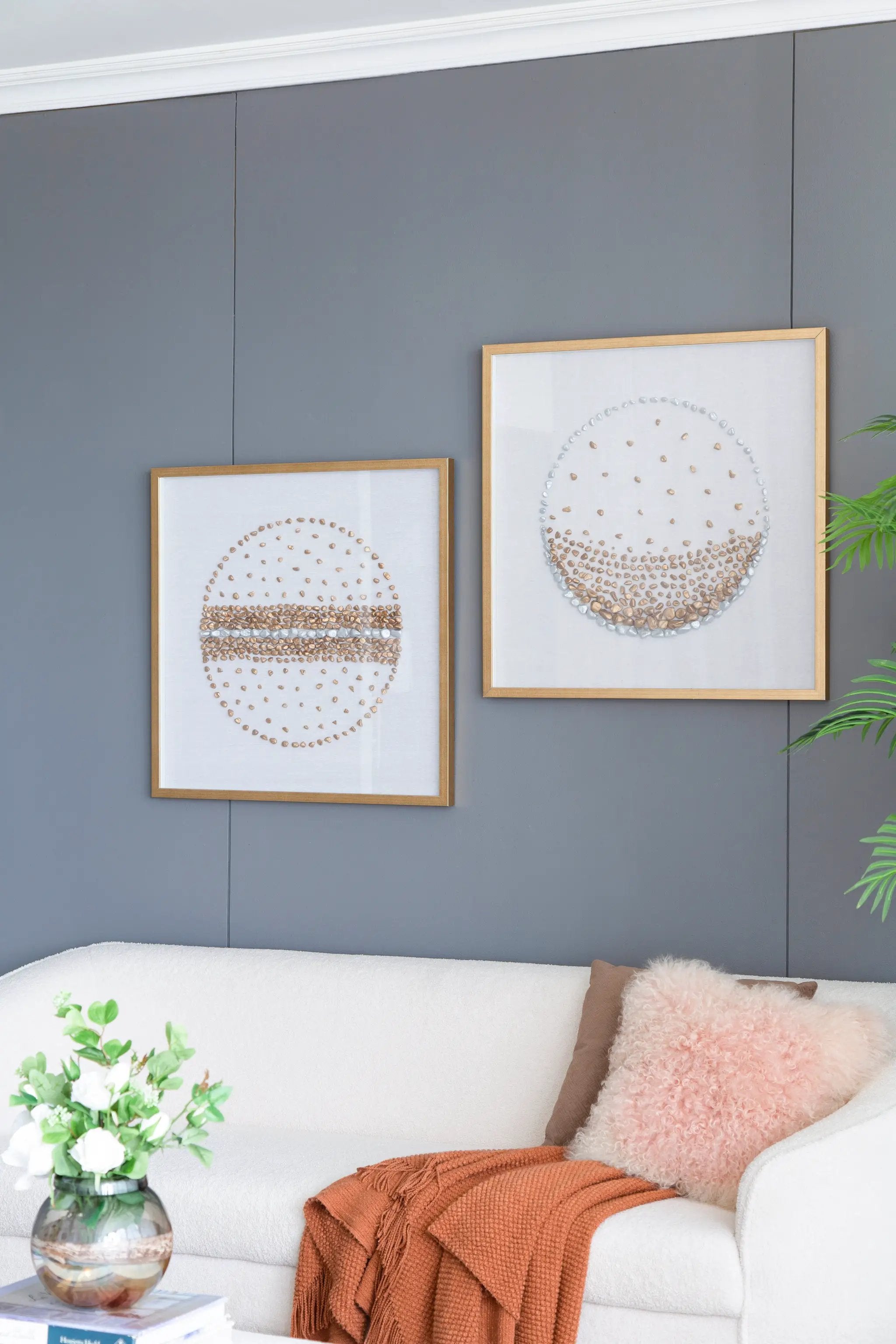 27.6x27.6" Shadow Box Wall Décor Set of 2 by HouseOfZazla